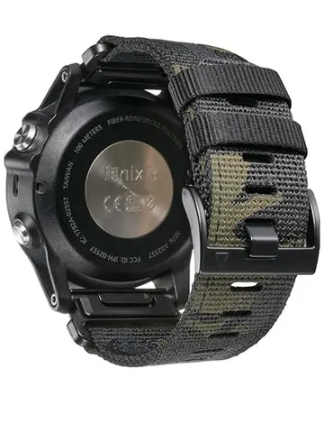 Correa de nailon QuickFit de 22mm y 26mm para Garmin Fenix 7 7X 6X Pro/Epix Pro Gen 2 51mm 47mm/Fenix6 5Plus 5XPlus, correa de reloj trenzada