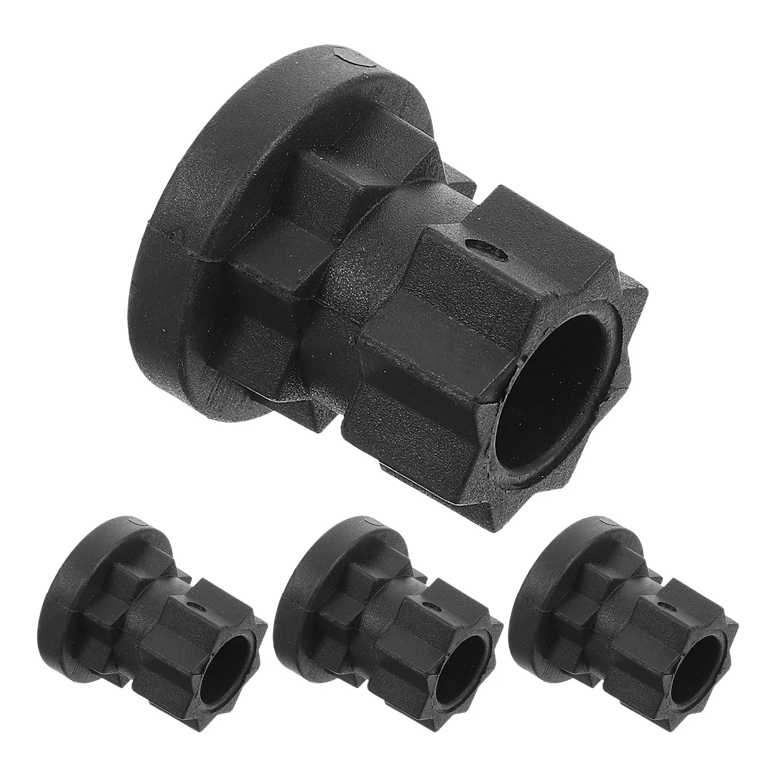 4Pcs Kayak Track Mount Base Plastic Adapter Quick Release Conversion Connector for Camera Fishing Rod Holder Kayak Accessories