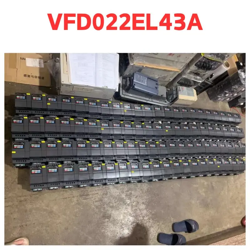 second-hand      inverter      VFD022EL43A, function well   Tested well and shipped quickly