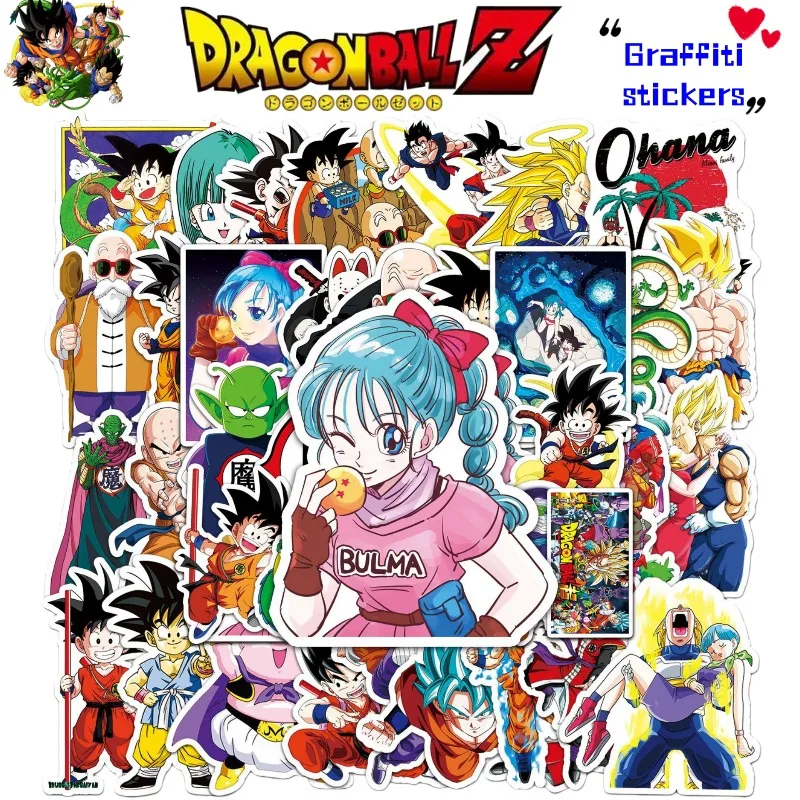 

Dragon Ball Bulma Kame Sennin Cartoon Personality Stickers Laptop Car Waterproof Graffiti Decorative Stickers Gift Wholesale