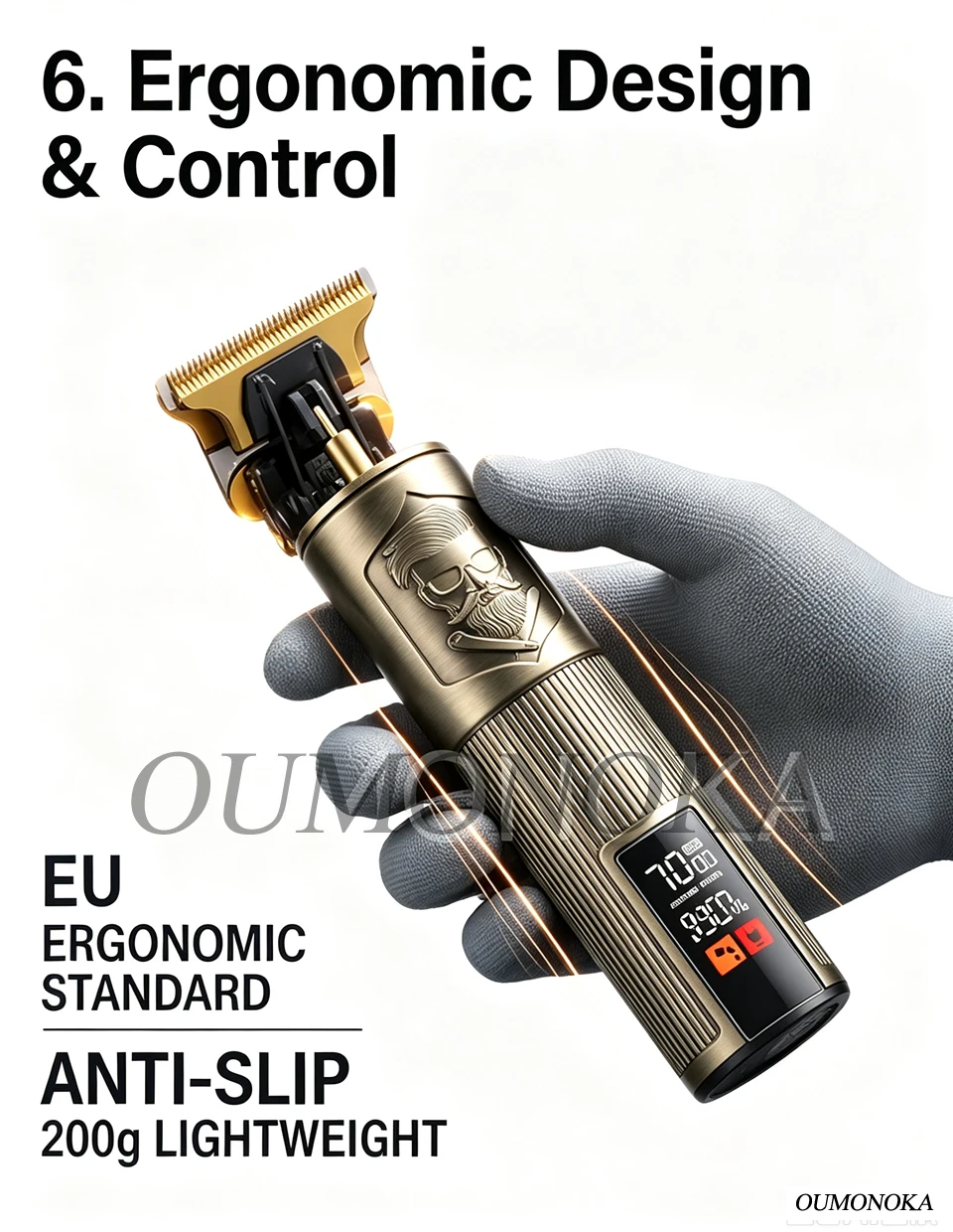 New Professional Electric Shaver for Men Razor for Men Mower Beard Trimmer Barber Shaving Machine T9 Hair Clipper Dropshipping