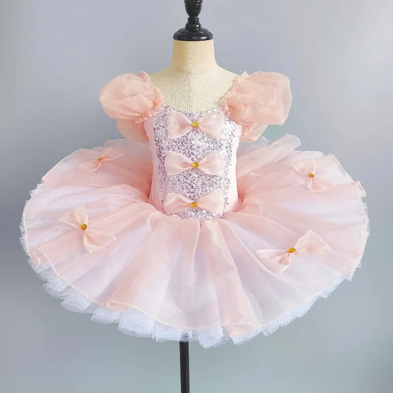 Kids Clothes Ballet Leotards for Girls Dress Stage Costumes Dance Wear Summer Children Clothing Princess Performance Fairy Tutu