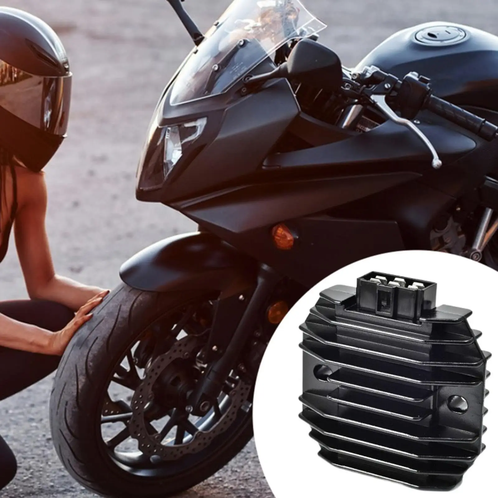 

Регулятор-выпрямитель 21066-1089 для Kawasaki Gpx600 R 88-96 Аксессуар