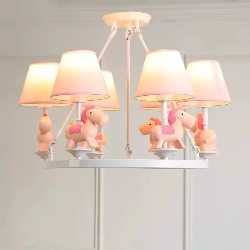 

Children's room lamp, men's and girls' bedroom pendant lamp, modern creative and cute cartoon elephant pendant lamp