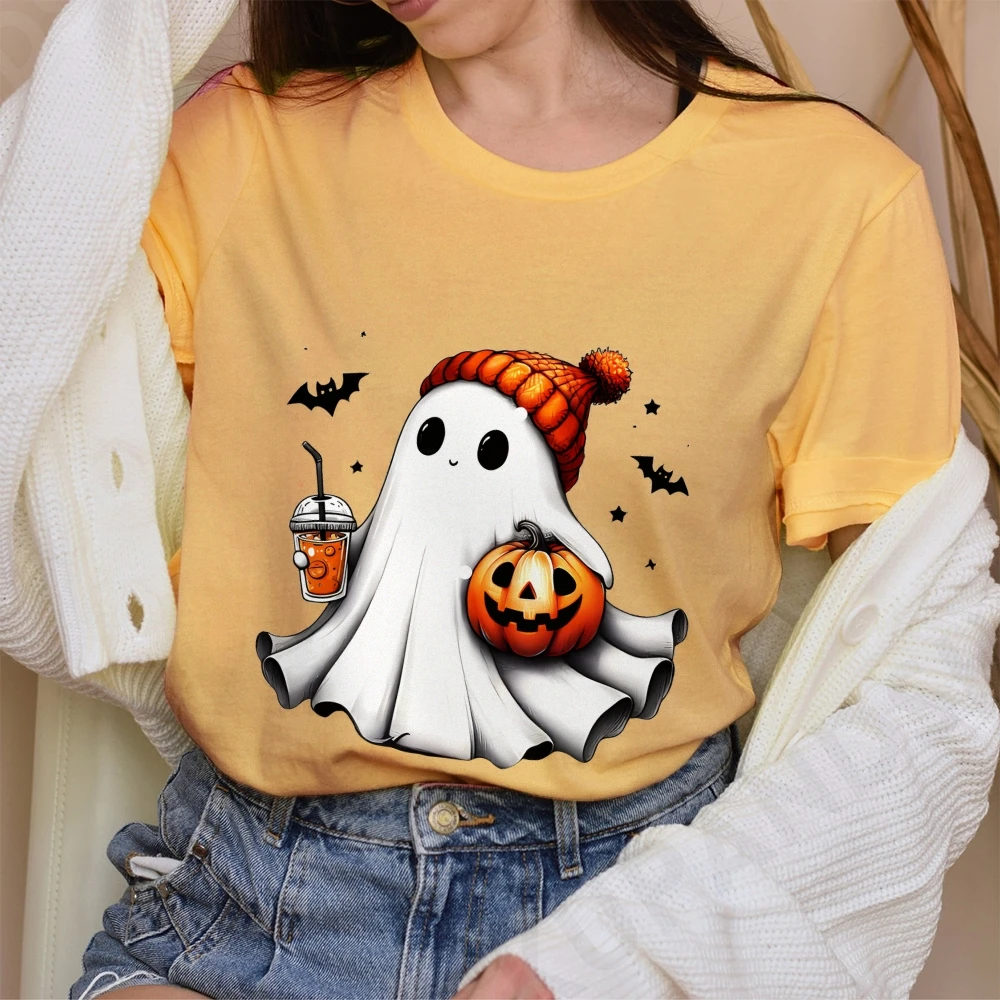 

Dark Style Cute Little Devil ,Korean Style T-Shirt, Hand-Painted Abstract Tee Women, Y2k Graphic Design, Oversized Summer Top