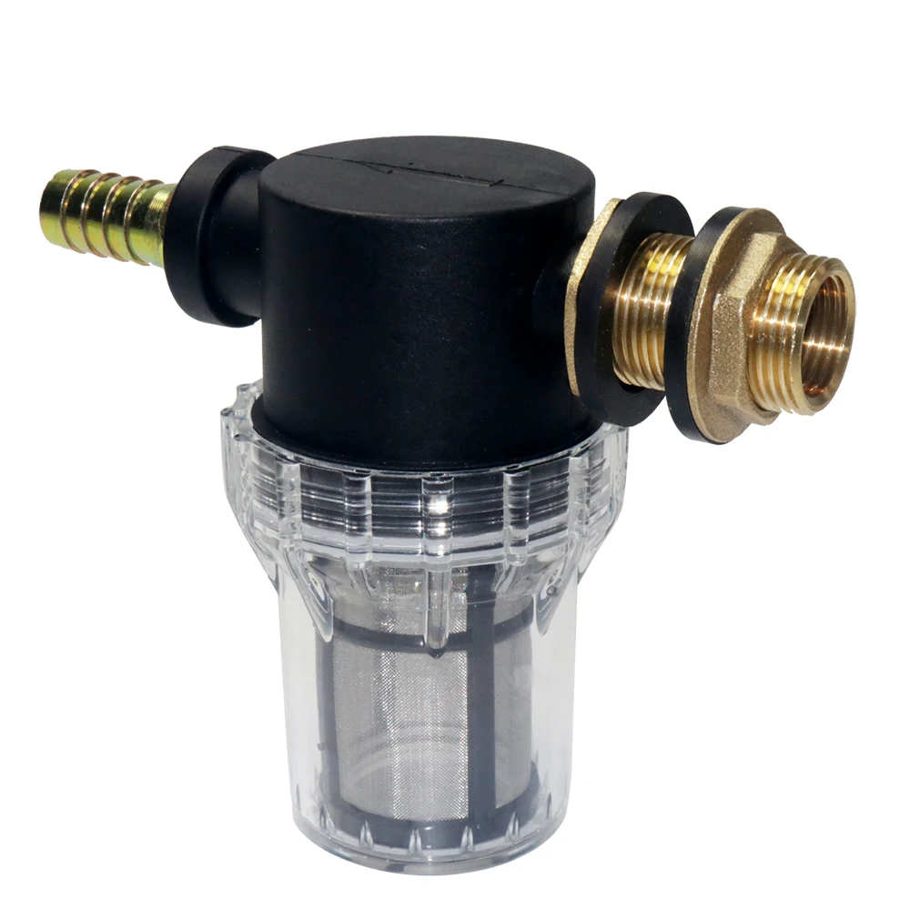 1 Set 3Pcs IBC water tank filter car wash water gun water pipe connector 80 mesh filter copper flange pagoda joint pouring set