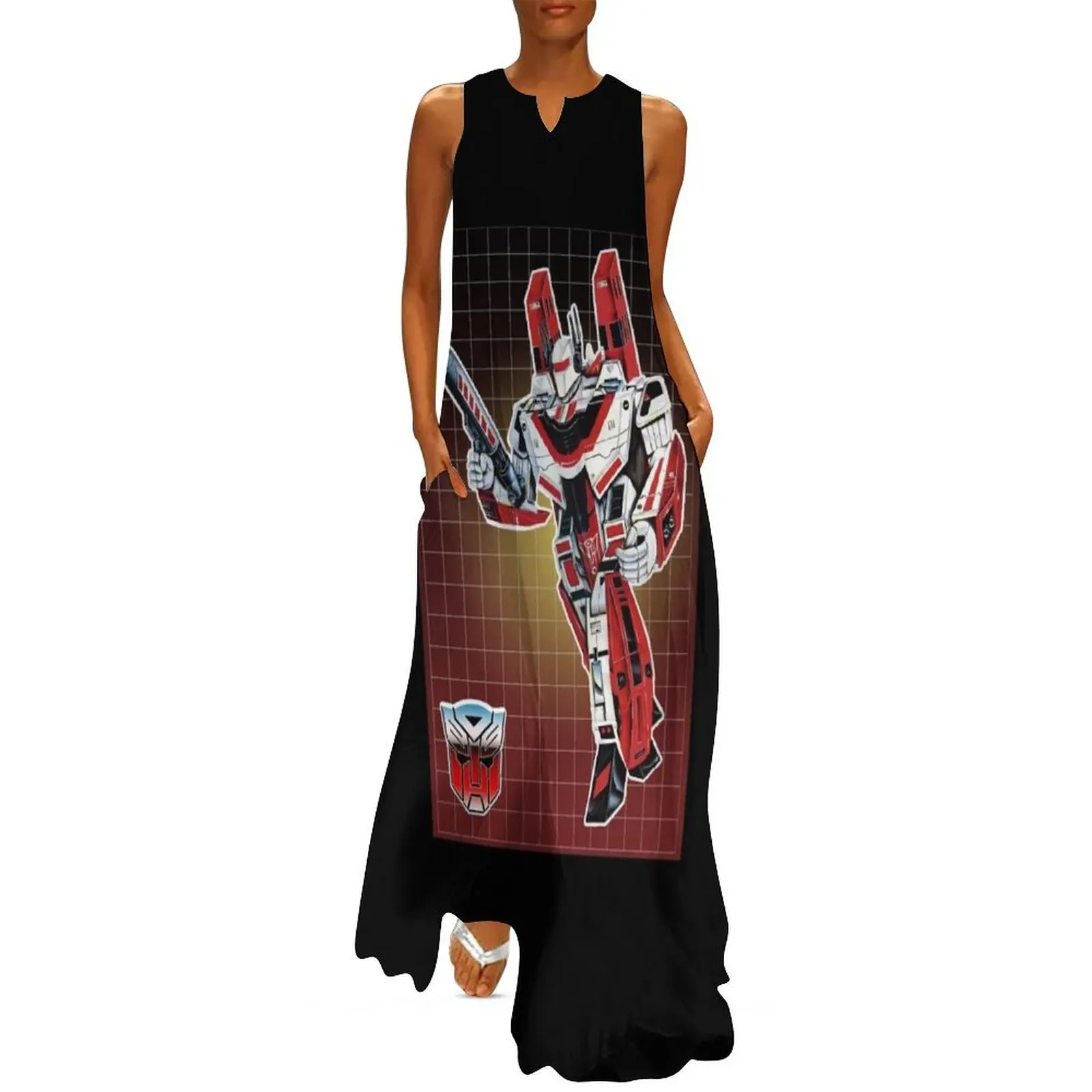 

JETFIRE G1 BOX ART Long Dress Dress women african dresses for woman elegant chic wedding evening dresses Dress