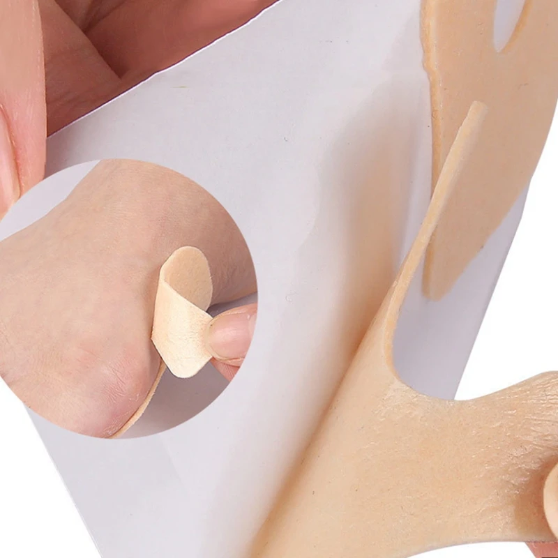 120Pcs U Shaped Felt Callus Pads, Metatarsal Foot Cushions For Pain Relief, Prevent Rubbing Calluses Pads