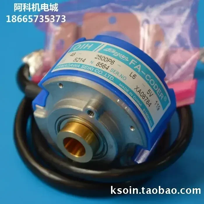 Encoder fotolistrik inkremental asli OIH48-2500P6-L6-5V TS5214N8564