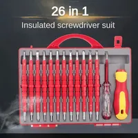 Tool Insulation Electronic Slotted Driver Electrician 1 Kit In Magnetic Set Tool Phillips 26 Hand Screw Repair Screwdriver Bits