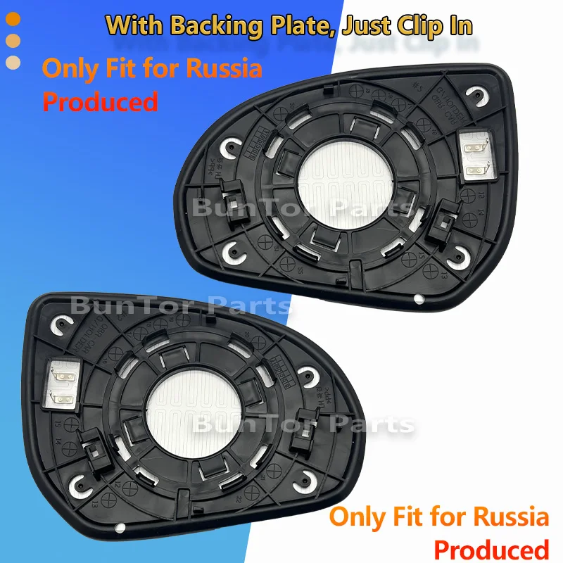 876114Y100 876114Y110 LH Or RH Side Heated Wing Mirror Glass For Rio#Exterior Rearview Lens