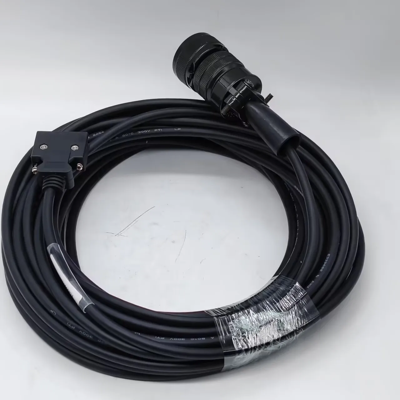 ASD-A2EN1015 Servo Motor Encoder Cable, 15-meter Cable, Power Cable, Brake Cable