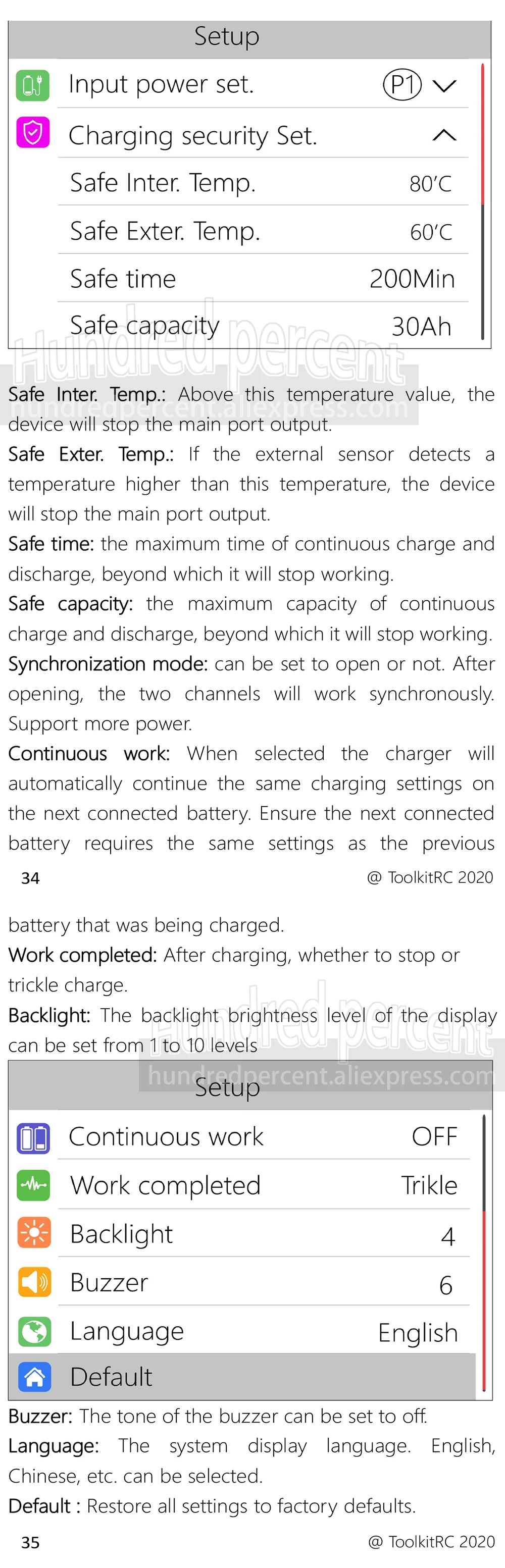 ToolkitRC M6D V3 Charger Black DC 500W Intelligent Dual Channel 1S 2S 3S 4S 5S 6S Toy Model Car Lithium Battery Fast Charging