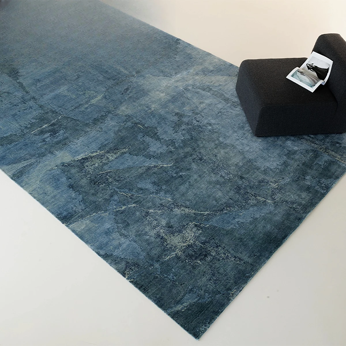 Pure handmade wool carpet high-end luxury mansion ceiling
