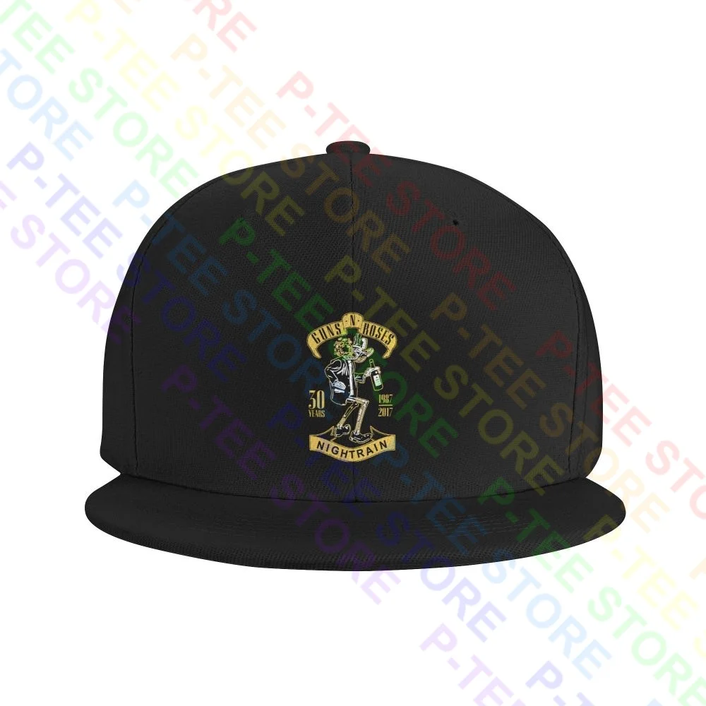 Guns N Roses Nightrain 30 Years 1987 2017 Colection Gnfnr Snapback Cap Baseball Caps Cute Headwear