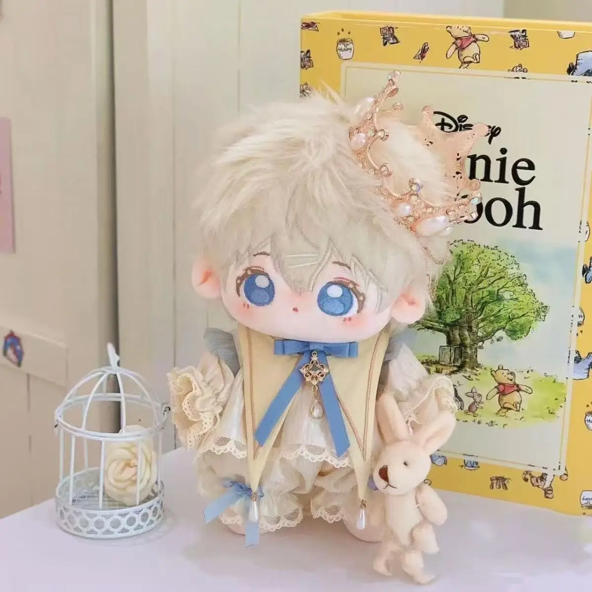 

Action 20cm Doll Cosplay Clothing Noble Prince Sets Handsome Boys Plushies Outfit Replacement Suits Collectible Anime Peripheral