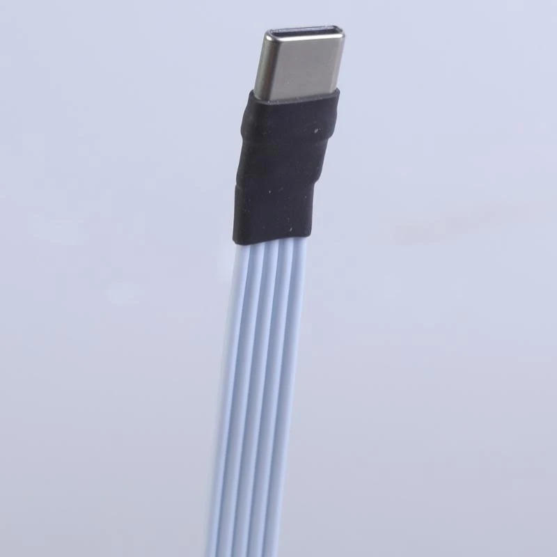 Type C to Type C Male Adapter Cable 2A Charging and Data Transfer Silicone Wire for FPV & Disk & Phone