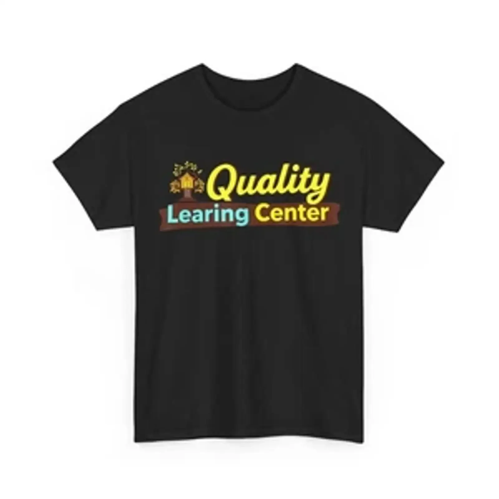 Quality Learning Center School Quote T Shirt vintage Washed Soft Unisex fashion Stylish homme graphic Slightly Versatile