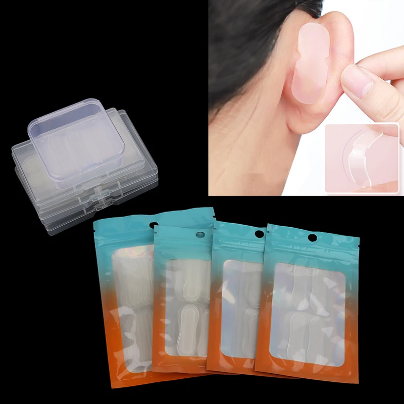 4/12/40/60Pcs Healthy Ear Patches Thin Ear Plaster Comfortable Correct Shape V-Face Stickers Elf Ear Veneer Vertical Ear Sticker