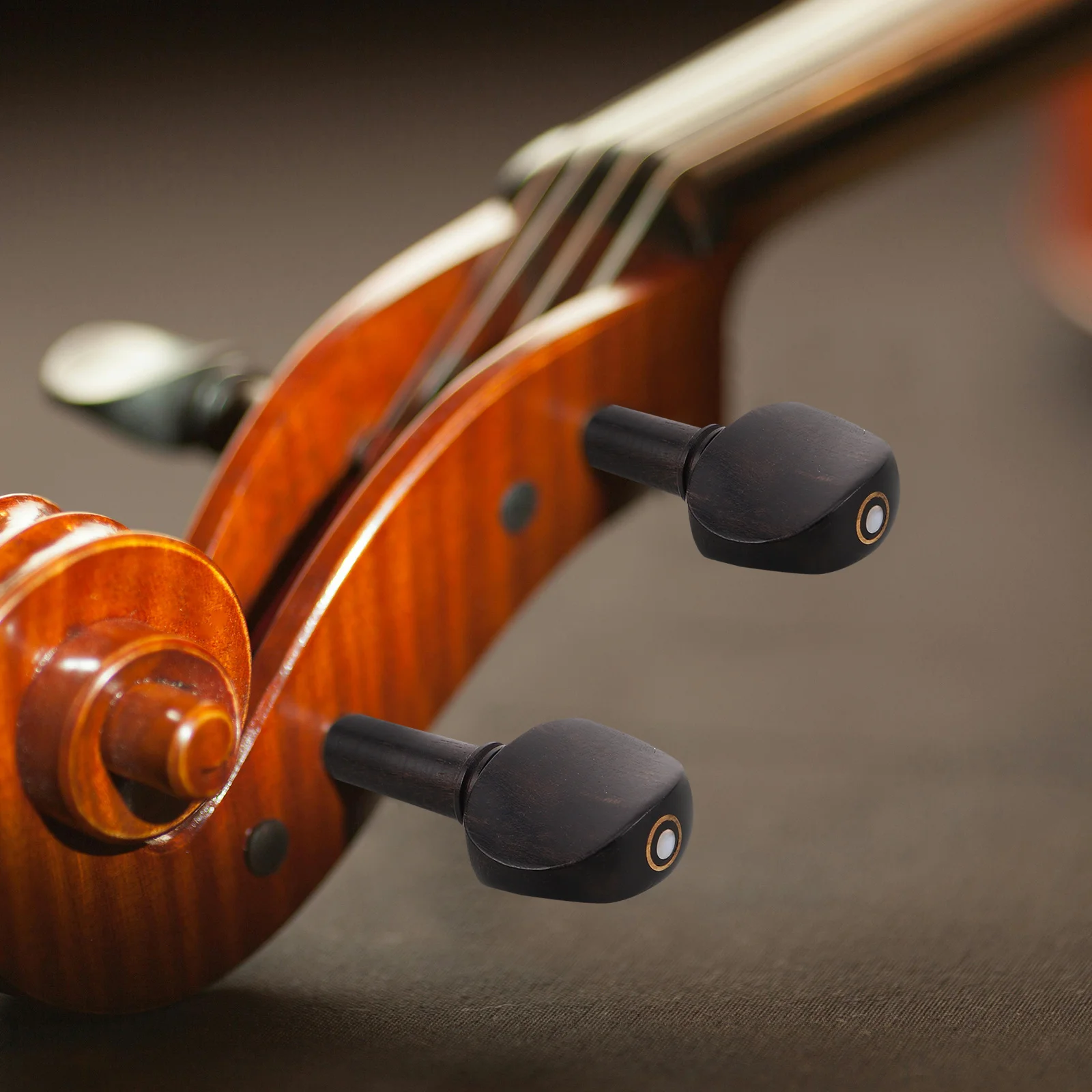 

4Pcs Violin Tuning Pegs Wood for 34-44 Size Violins Easy Adjust Stable Sound Transmission Parts Violin Parts Tuning Peg