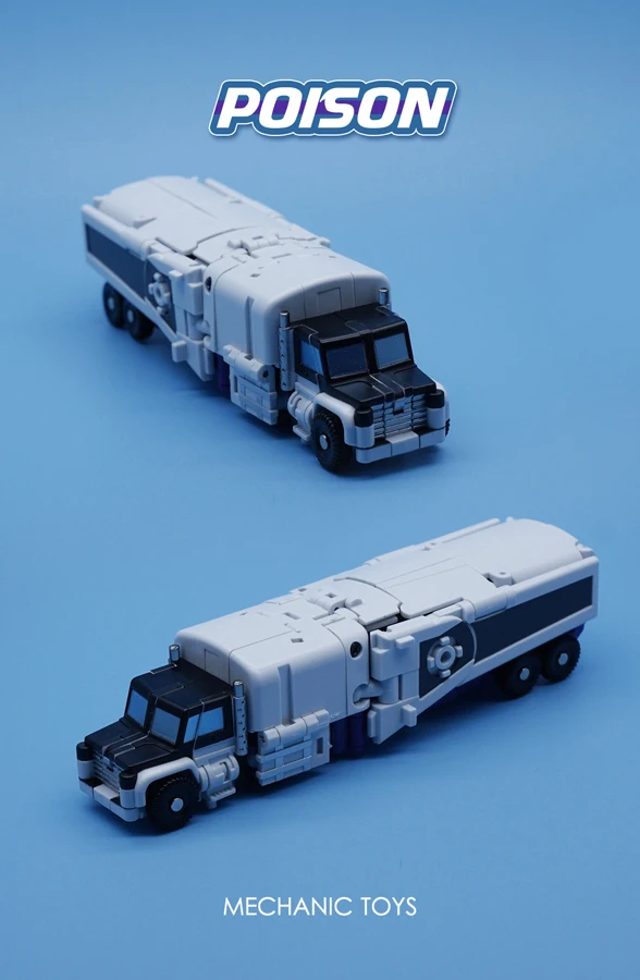 MFT Transformatie MS27 MS-27 Giftige Mist Triple Changers Steel Battle Mini Warrior 14 cm Action Figure Robot Speelgoed