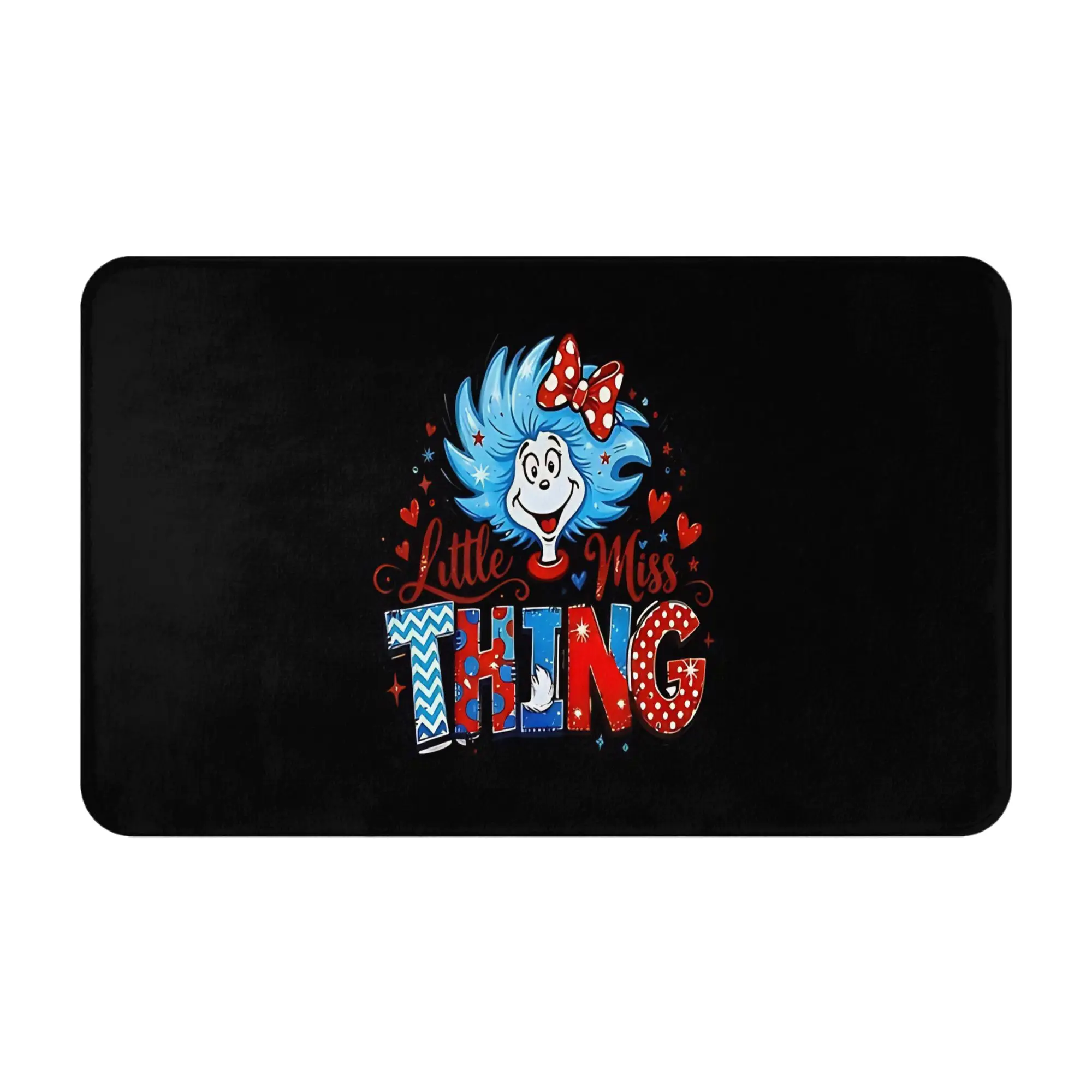 Dr Seuss PNG & SVg for Teacher Decorations Bedroom Mat Dr. Seuss Thing Doormat Kitchen Carpet Balcony Rug Home Decoration