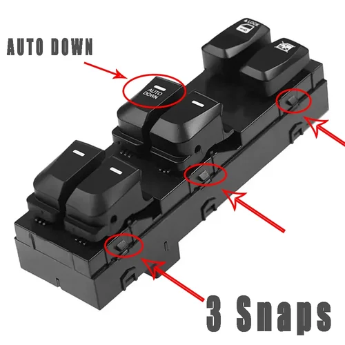 Interruptor de Control principal de ventanilla eléctrica para Hyundai Tucson ix35 2010 2011 2012 2013 2014 2015 93571-2S050, 935712 S050