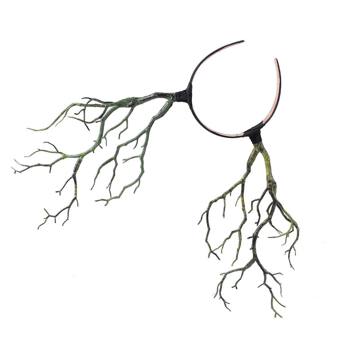 طوق شعر على شكل قرن ساحرة، أغطية رأس للهالوين خفيفة الوزن للنساء، إكسسوار للحفلات التنكرية، غطاء رأس فرعي، ملابس شعر عصرية