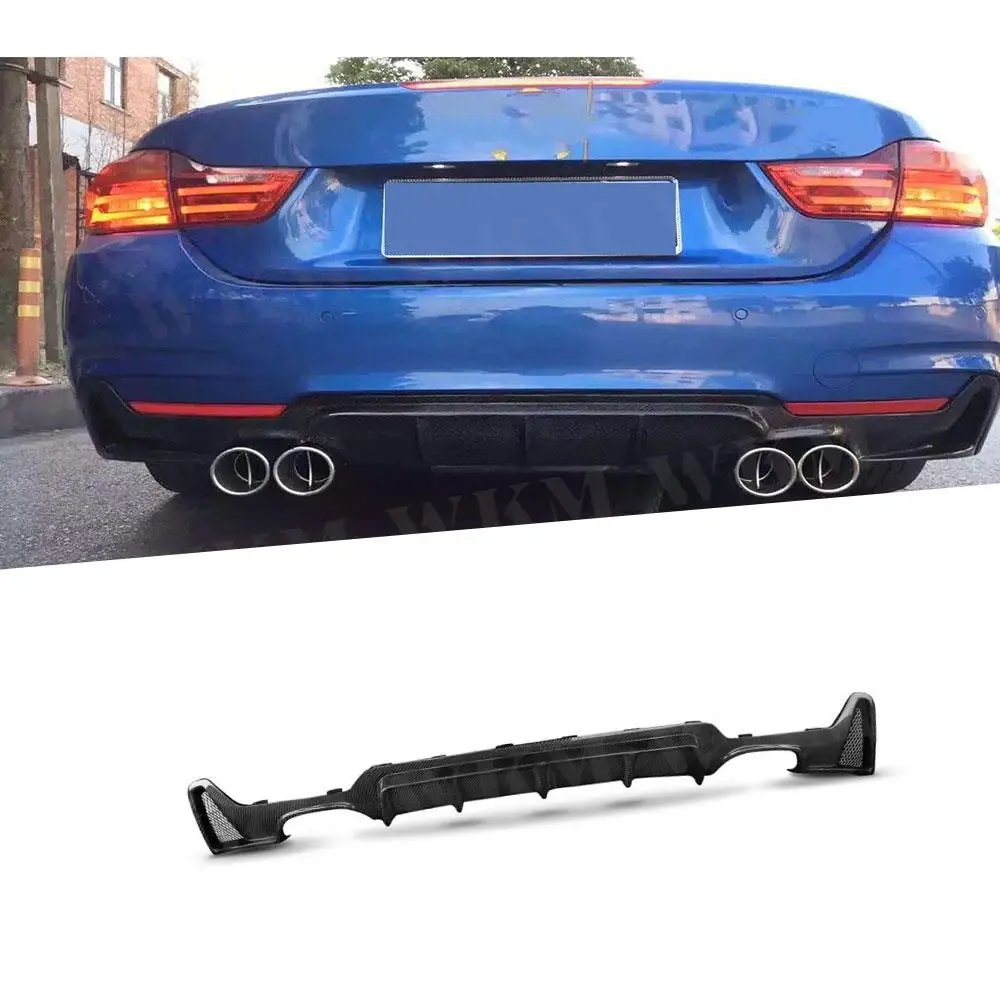 

Rear Lip Diffuser For BMW 4 Series F32 F33 F36 418i 420i 428i 430i 435i 440i M Sport 2012-2017 Car Rear Bumper Diffuser Spoiler