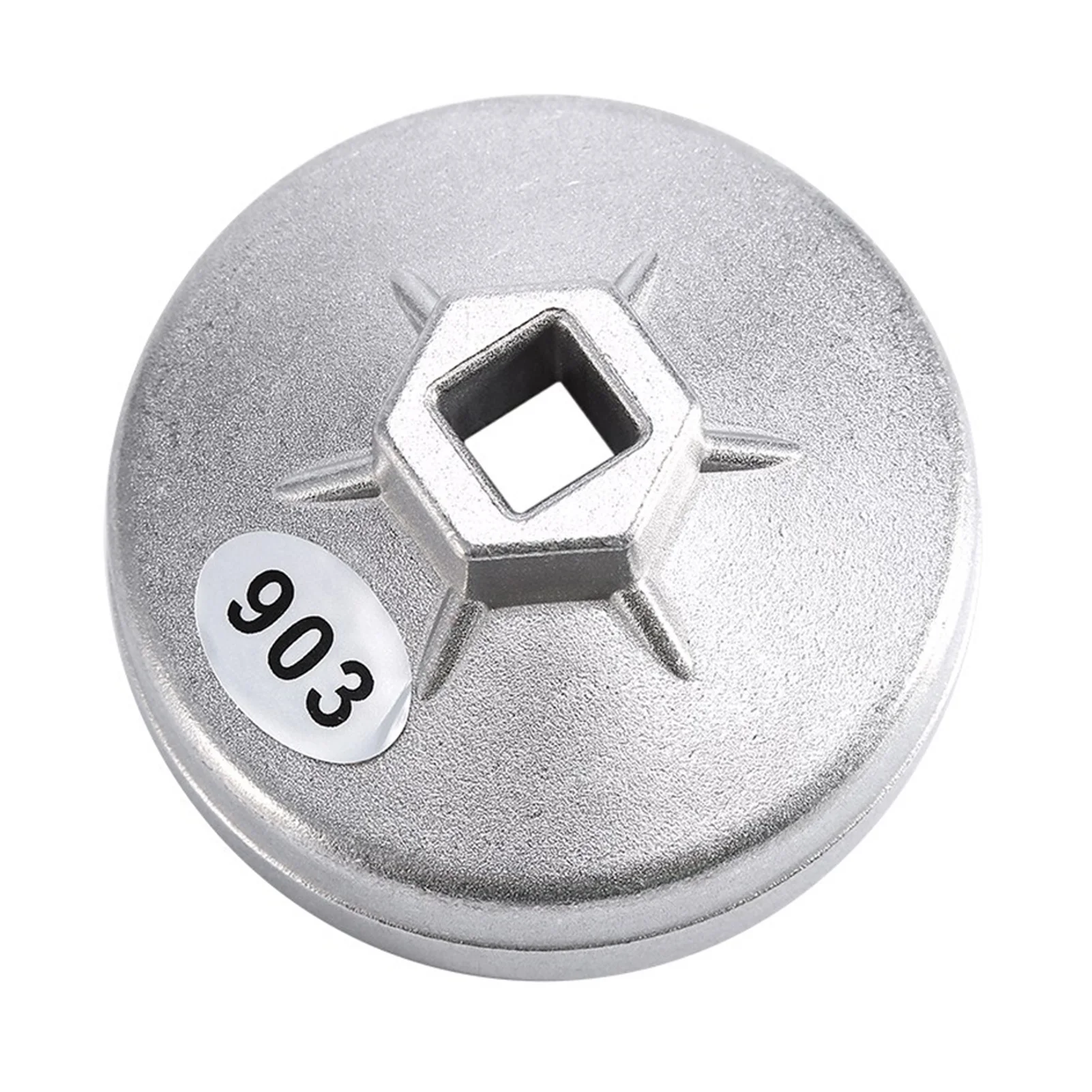 74mm 14 Flute Aluminum Oil Filter Wrench Socket Remover Tool 903 Silver Color for Benz Socket Remover Tool Auto Tool