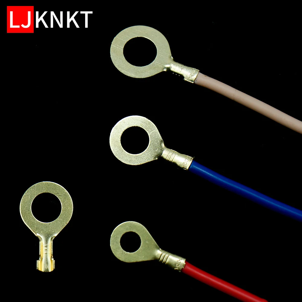 

Terminals Cable Wire Connector Cold pressing Car O-type nose brass Bare Various specifications Ring Lugs Eyes Copper Crimp