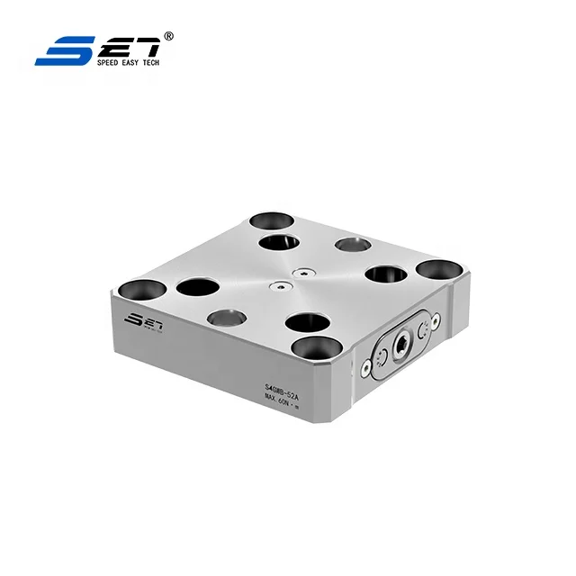 

S4GWB-52A 52mm Pneumatic Tools Quick Change Device Manual Four-Unit Locator Zero Positioner Steel Material Machinery New Used