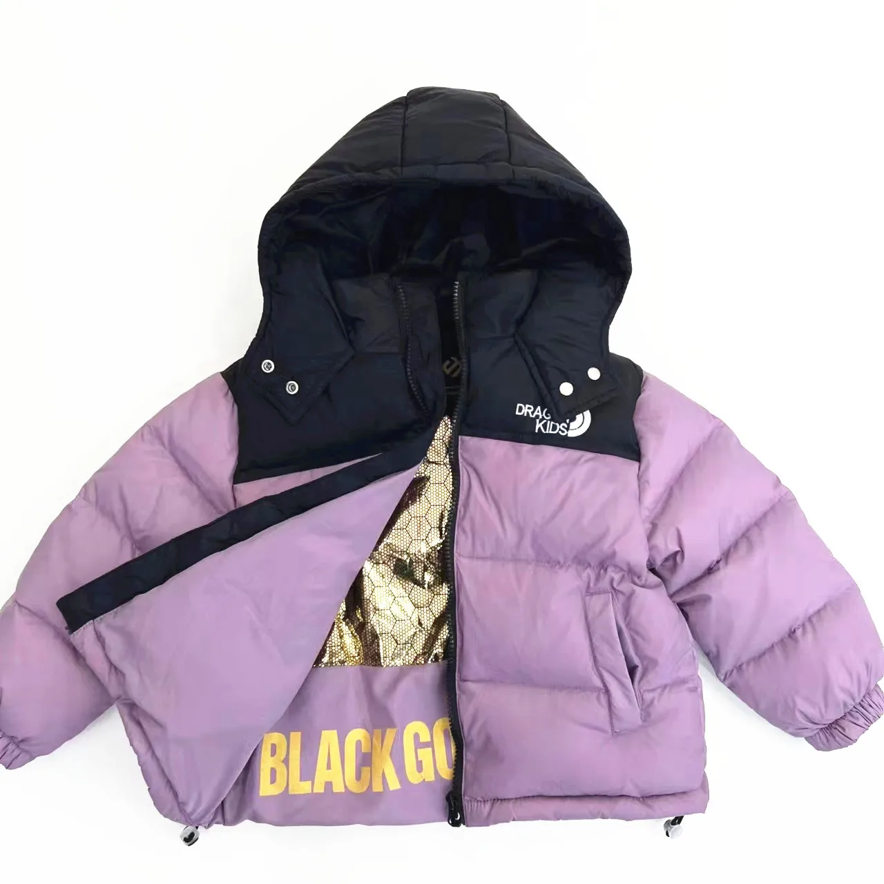 Winter New Children\'s down Jacket Boys and Girls Thickened Warm Clothes Hooded Children\'s Bread Clothing Big Boy down Jacket