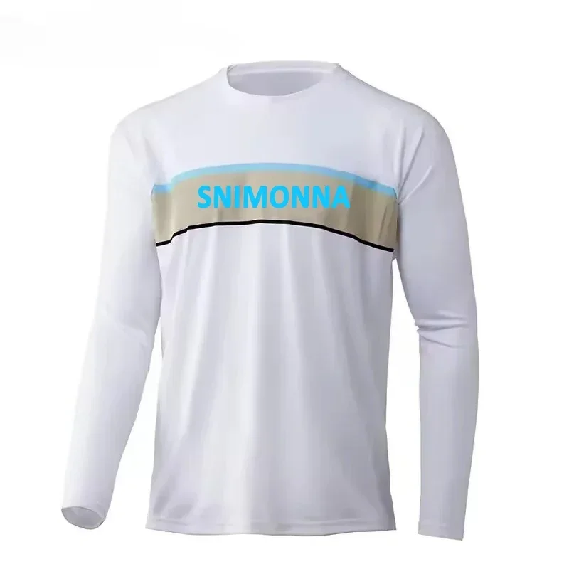 

2025 Men Fishing Clothing Ultrathin Long Sleeve Sunscreen Anti-uv Breathable Coat Fishing Shirt Size XS-5XL Jacket