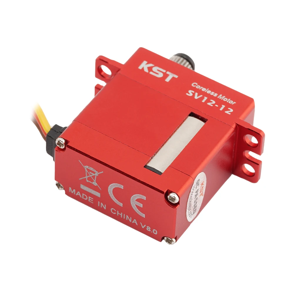 KST SV12-12 9.0Kgf.cm 0.10sec 超高電圧マイクロサーボ RC ヘリコプターロボット用