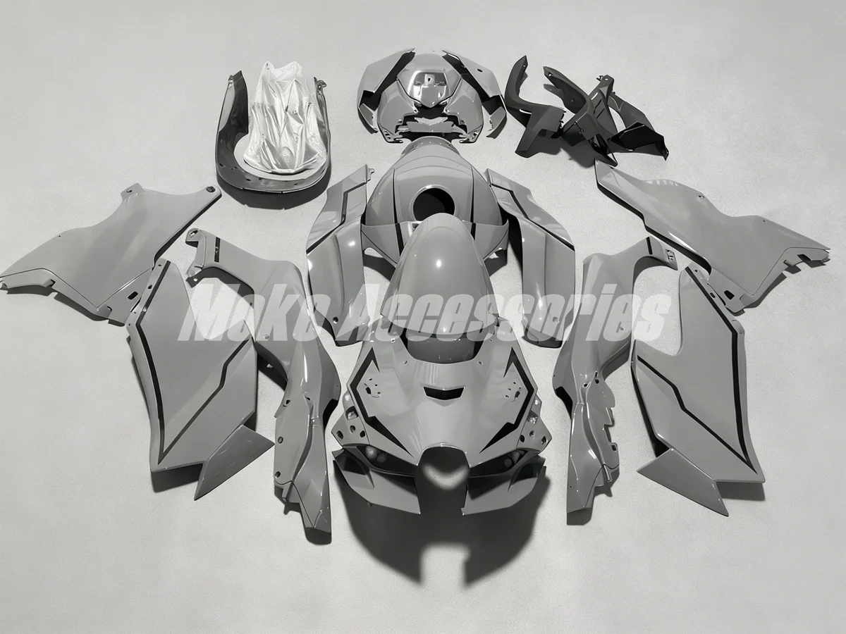 

Fairings Kit Fit For ZX-10R 2021 2022 2023 2024 2025 Ninja Bodywork Set High quality ABS injection Gray Black