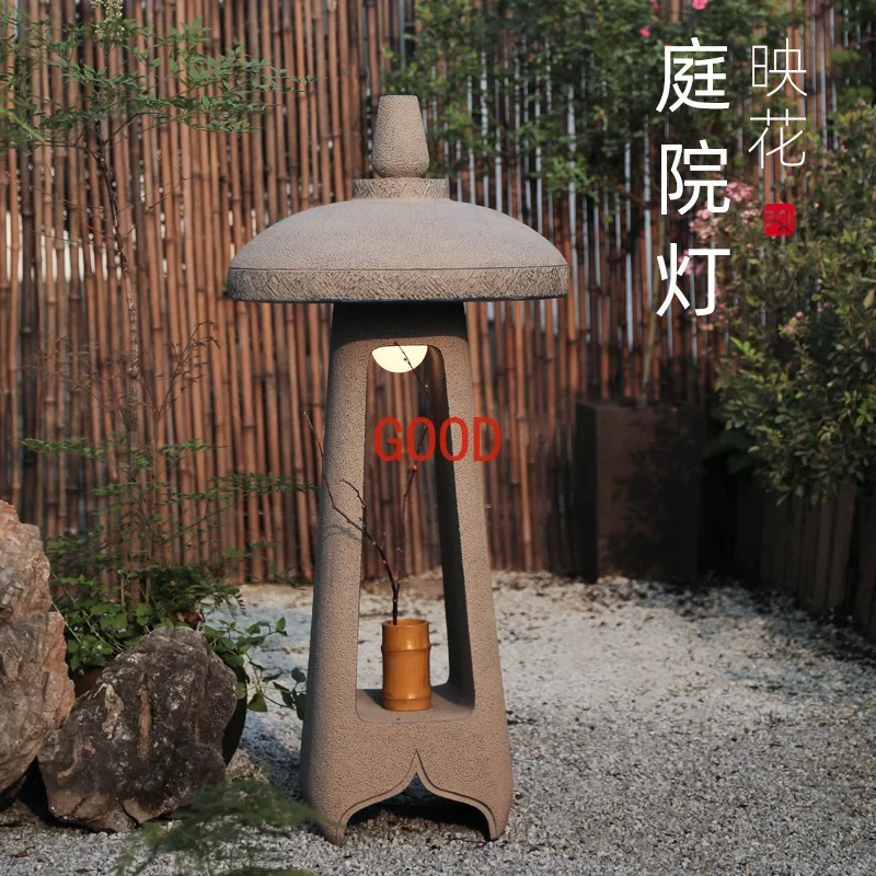 

Chinese antique garden lamp outdoor garden decorative lawn lamp villa street lamp