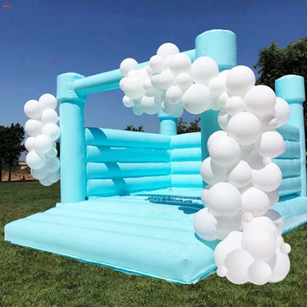 

free door shipping commercial durable inflatable bounce castles bouncer jumping house for birthday wedding party