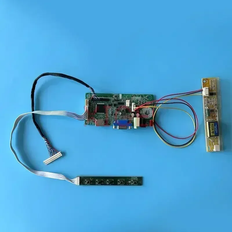 

Плата контроллера драйвера ЖК-экрана подходит для Φ 1024*768 монитор HDMI-совместимый комплект DIY 1CCFL VGA LVDS 30 Pin