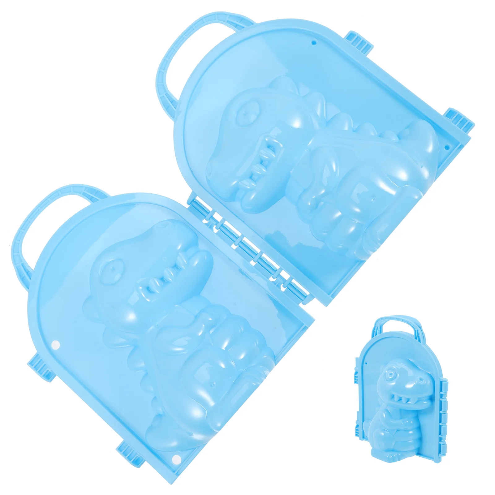 Dinosaur Snowball Molds Kids Clip Making Tool Clamps for Outdoor Winter Toy Toys Play Game Animal