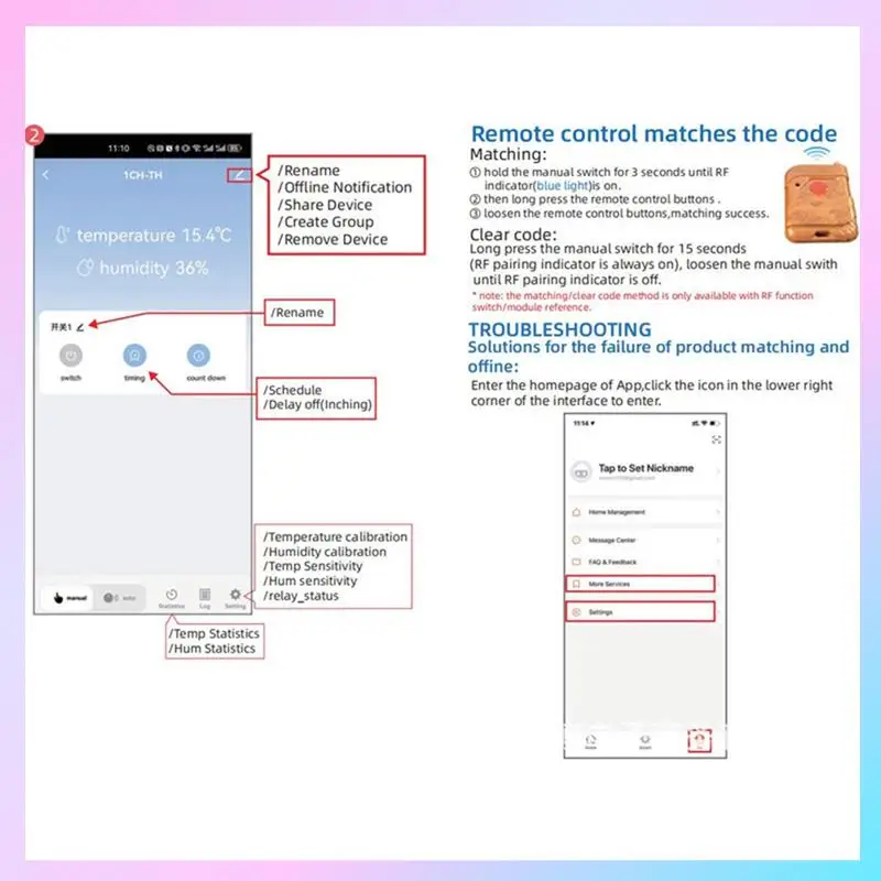 

T23C для Tuya Zigbee умный переключатель с датчиком температуры 16A 3000 Вт беспроводной умный переключатель для Alexa Google Home Yandex Alice