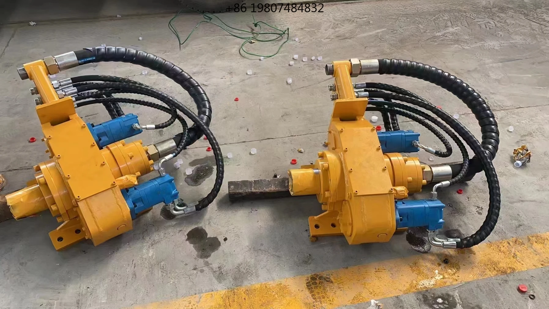 Drilling Rig Rotary Head 350 Model Top Drive Head Portable for Drill Machine