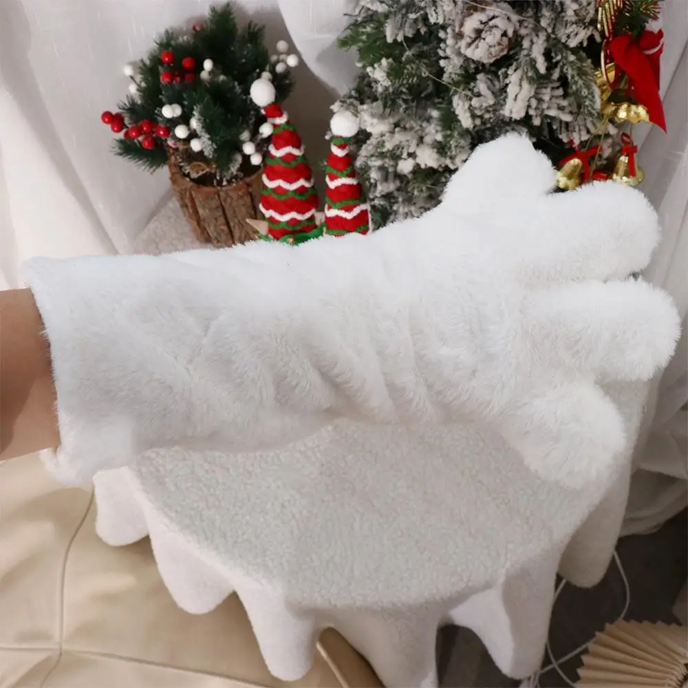 Sound Fun Toys Cat Paw Palm Gloves Plush Cartoon Cat Claw Furry Glove Cute Soft Mittens Winter Mittshand Cosplay Costume