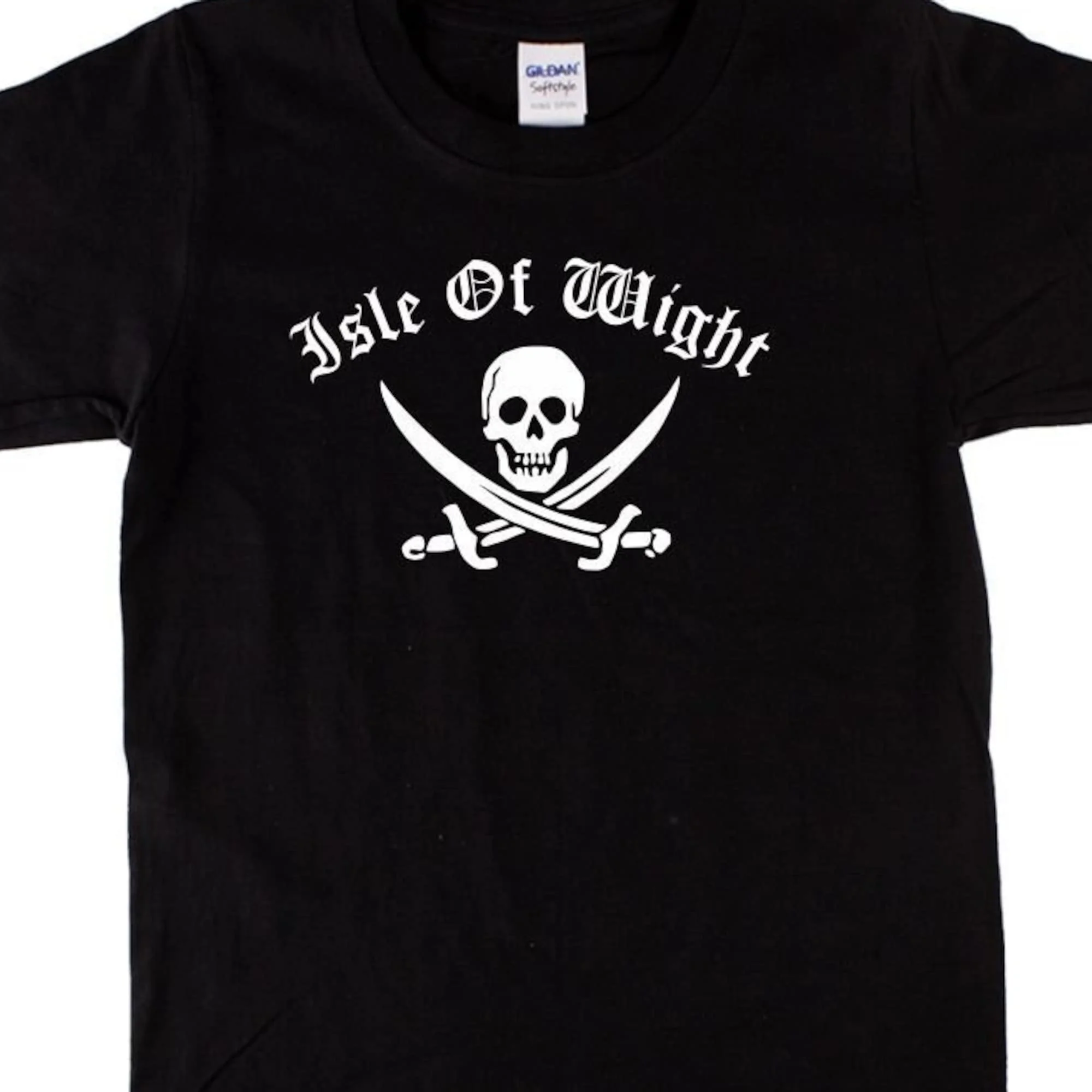 Isle Of Wight T Shirt Uk Souvenir Skull Island S Xxl