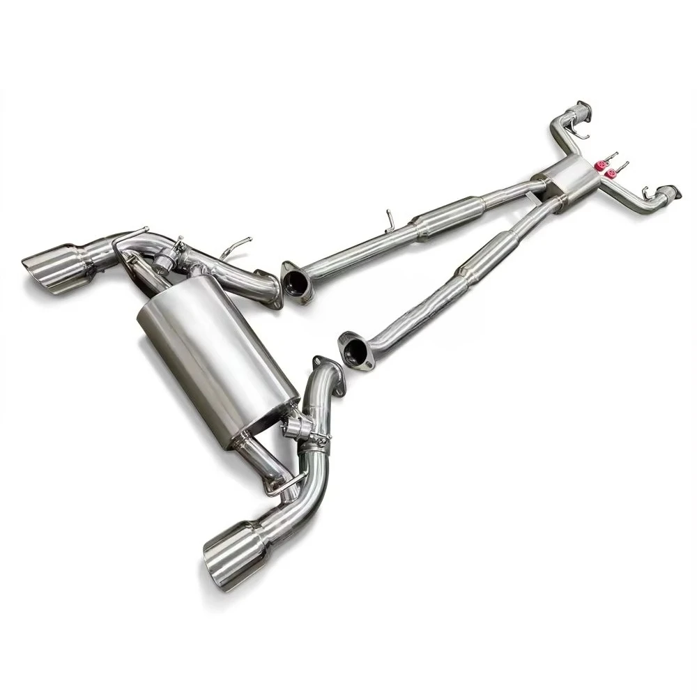 High-quality Stainless Steel Cat-back Exhaust Pipe for 400Z 3.0T 2023-2025 Exhaust System Muffler Auto Parts 4