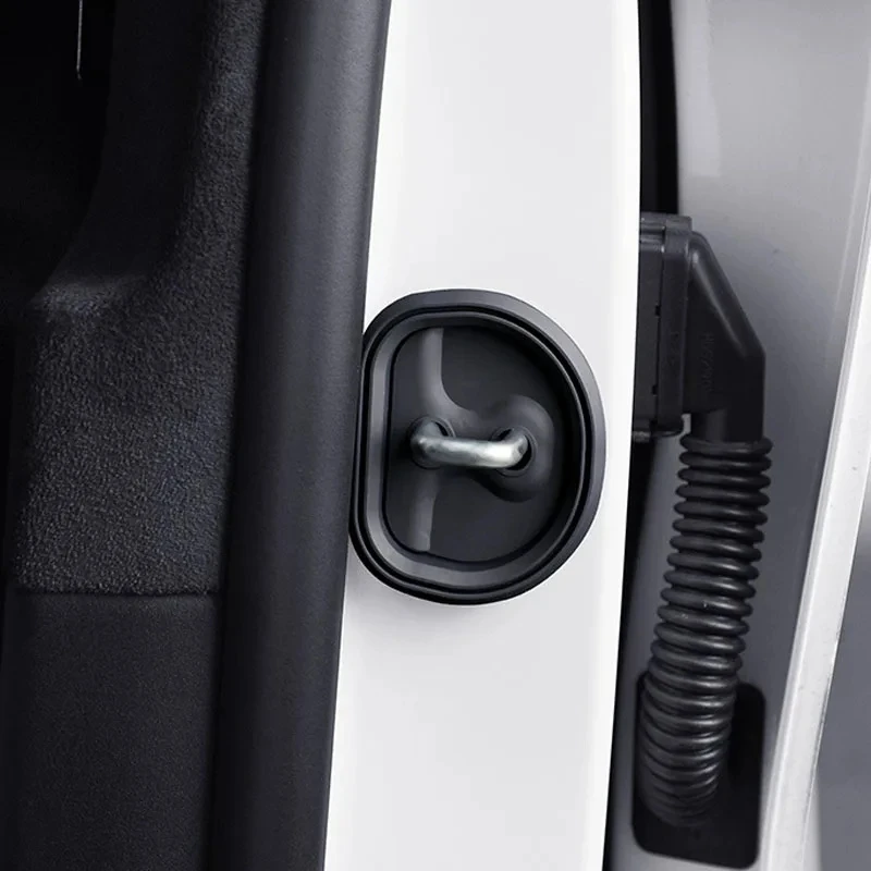 4PCS For Lynk & Co 01 02 03 06 09 05 08 2023 2022 2021 2020 2019 2024 Silicone Car Door Lock Cover Protective Sticker