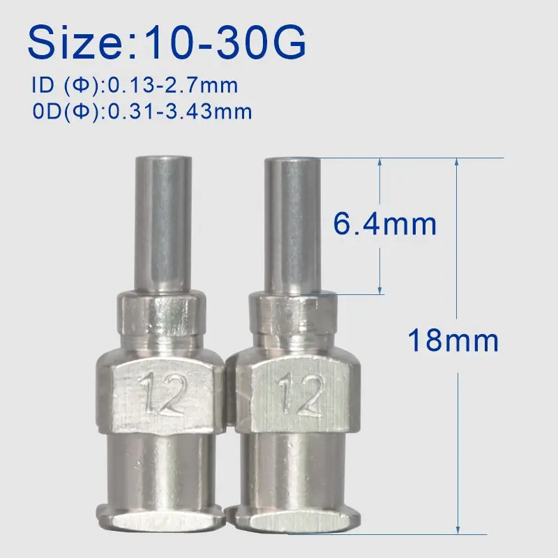 Прямой продажа иглы из нержавеющей стали 1/4", для дозирующих машин