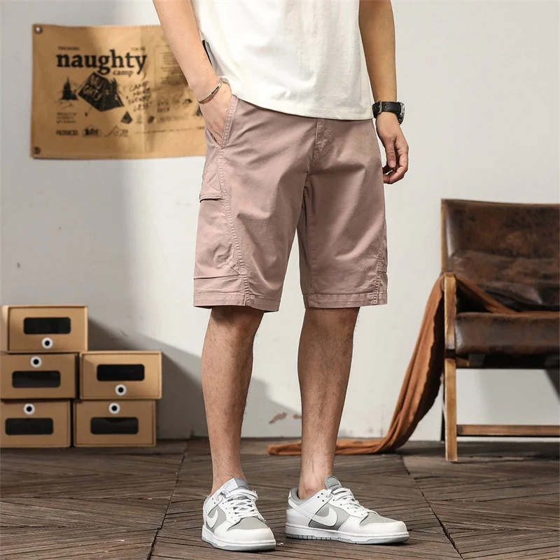 2023 Summer Hot Sale Cargo Shorts Men Cotton Men's Short Pants Comouflage Cargo Shorts Army Style Male Fashion Clothing Outdoor