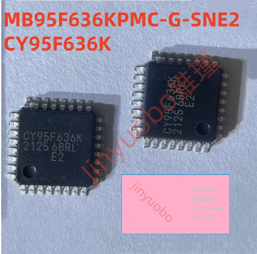 

5PCS New MB95F636K MB95F636KPMC-G-SNE2 CY95F636K LQFP32 MB95F636 Controller chip IC