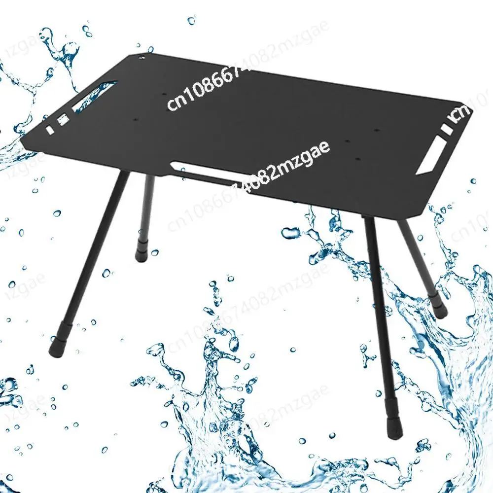 Portable Outdoor Folding Table Height Adjustable Camping Table Aluminium Alloy Ultra Light Dining Table For Garden Travel Beach